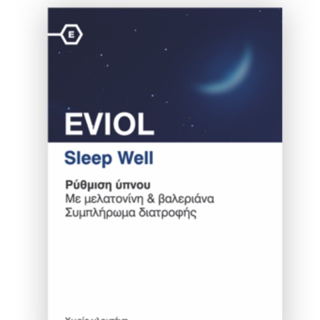 EVIOL SLEEP WELL 60CAPS